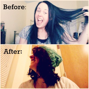 Before and After Hair 2016